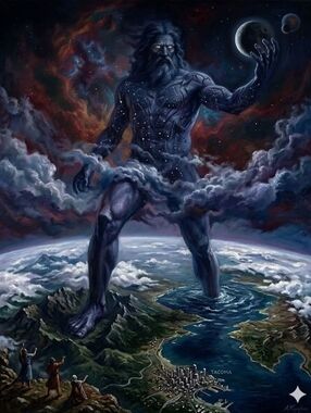 He spans the heavens with the breadth of his hand (Isaiah 40:12).